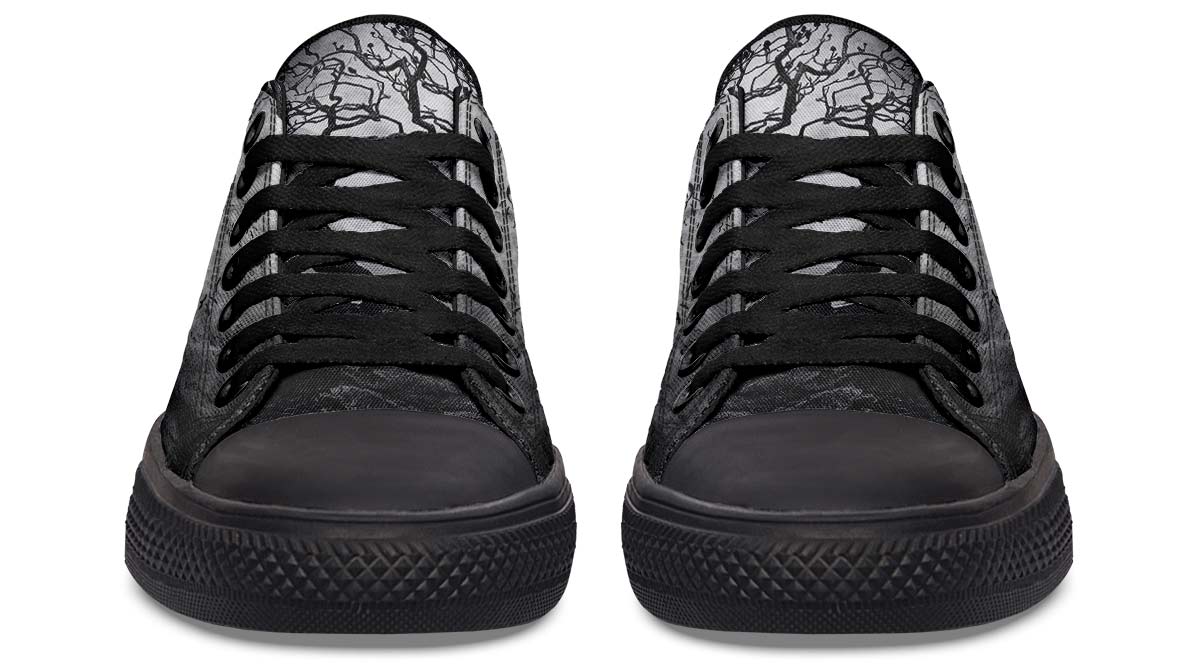 Fashion Print Couple Low-Top Canvas Shoes