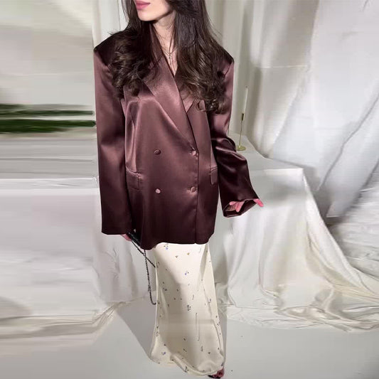 Fashionable And Minimalist Skirt Set For Women