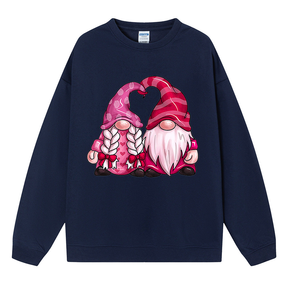 Casual Plus Size Crew Neck Pullover Sweatshirt Top