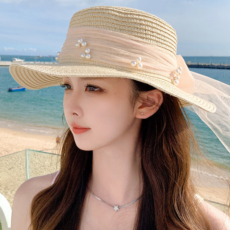 Fashion Summer Bow Ribbon Hat