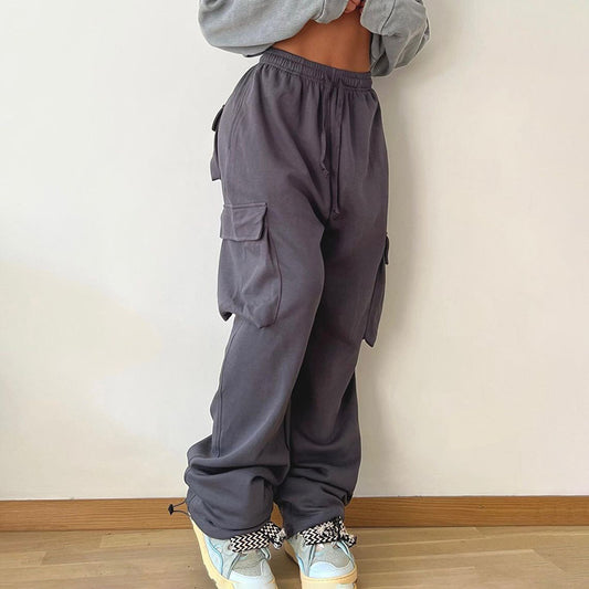 Women's Fashionable And Versatile Straight Pants