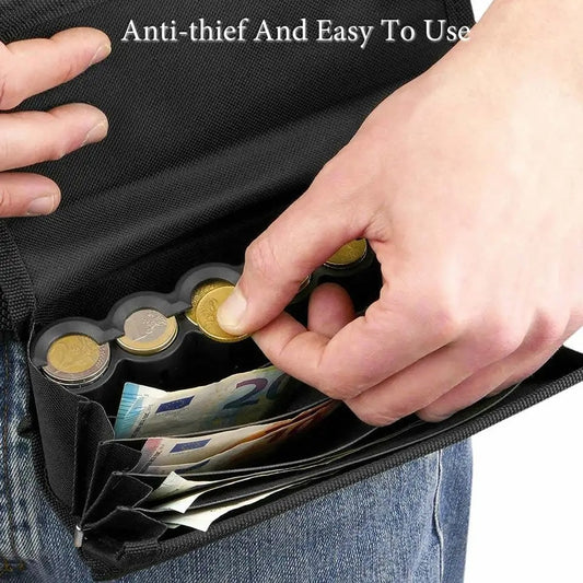 Portable Euro Storage Box Coin Divider