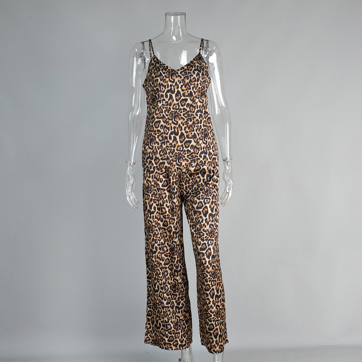 Suspender Trousers Pajamas Suit European And American