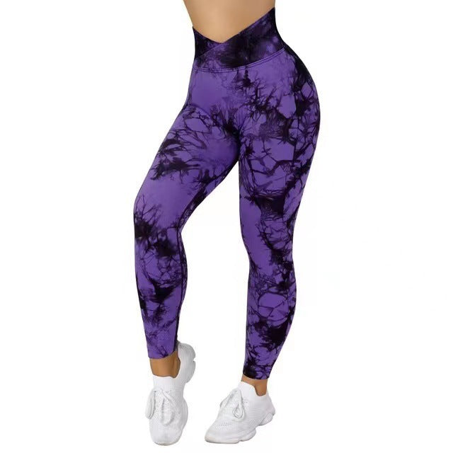 Women's High-waisted Tight-fitting Cross-breeches