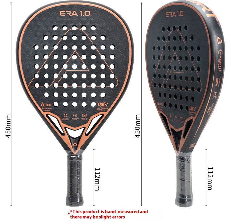 AMASPORT Ny Padel Ketsjer Kulfiber Tennisketsjer