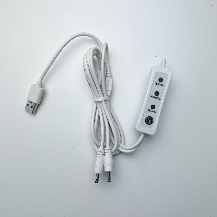 USB-strikkede jacquard-halvfinger-flip-elhandsker