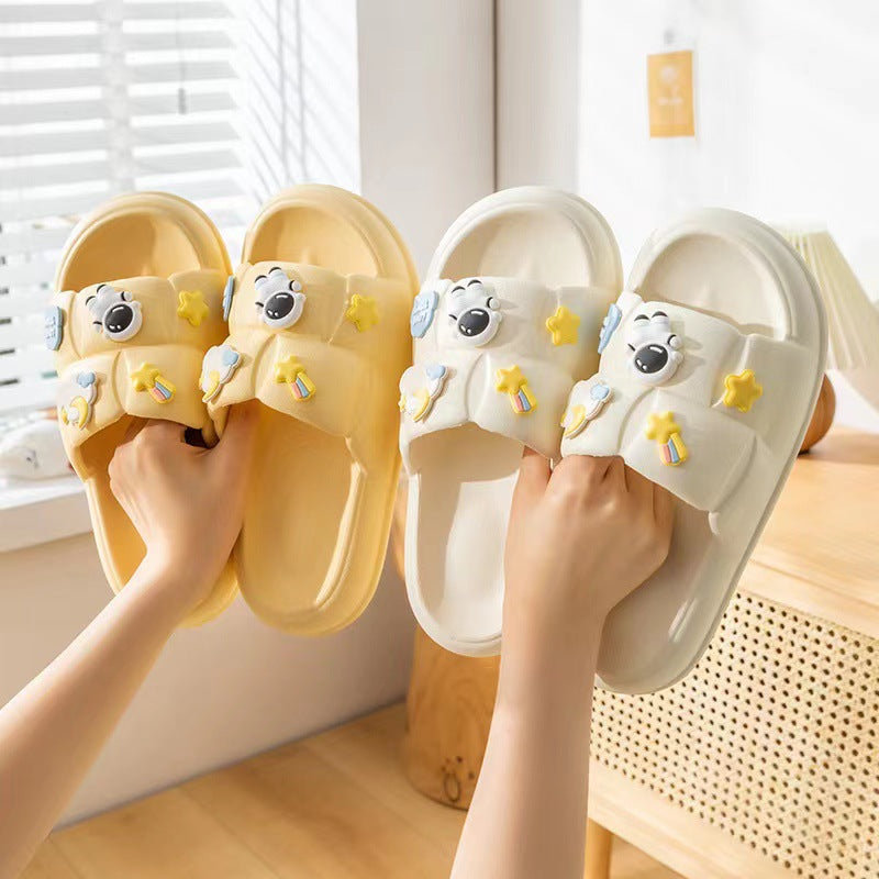 Astronaut Cartoon Slippers Stepping On Shit