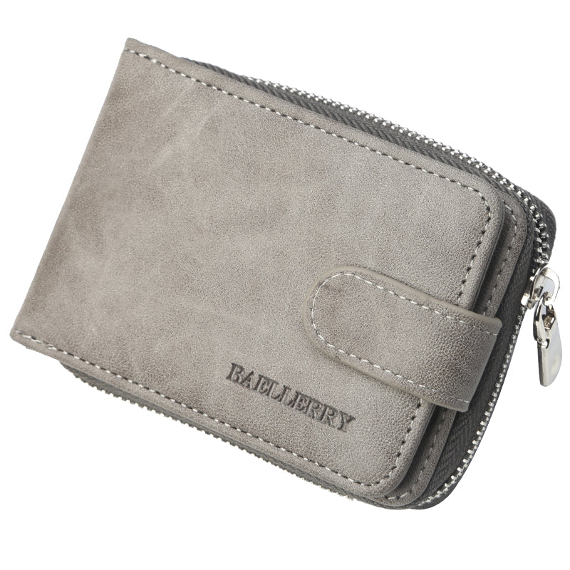 Short Card Bag Multi Slot Youth Fashion