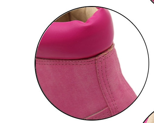 Super Texture Rock Female Boots Of High Quality