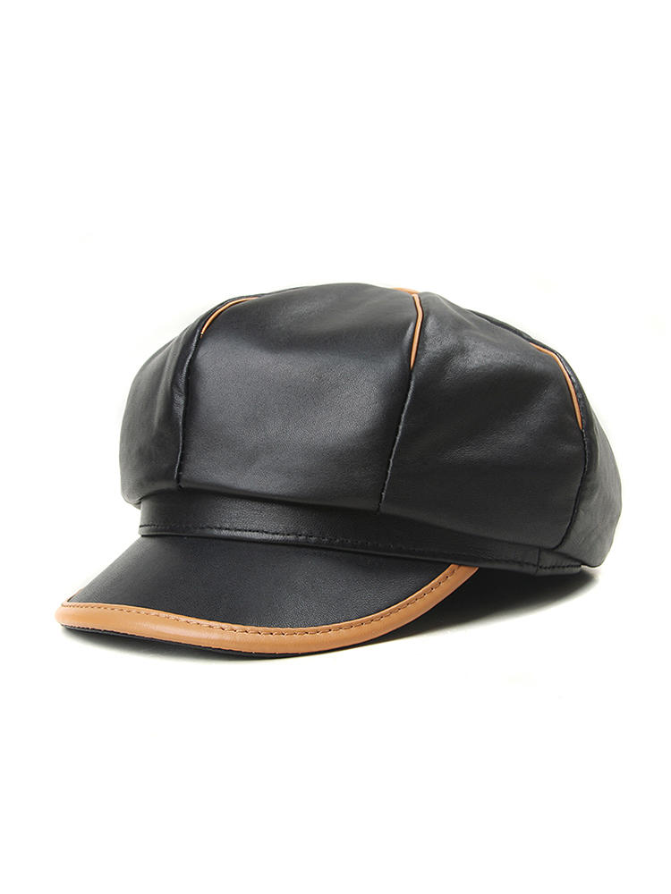 Retro lammeskind farvematchende baret