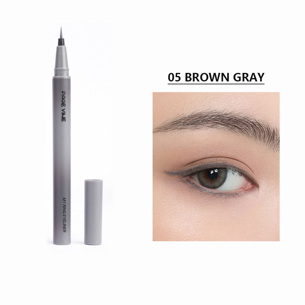 Color Liquid Eyelinerwaterproof Sweatproof Long-lasting And Smudge-proof