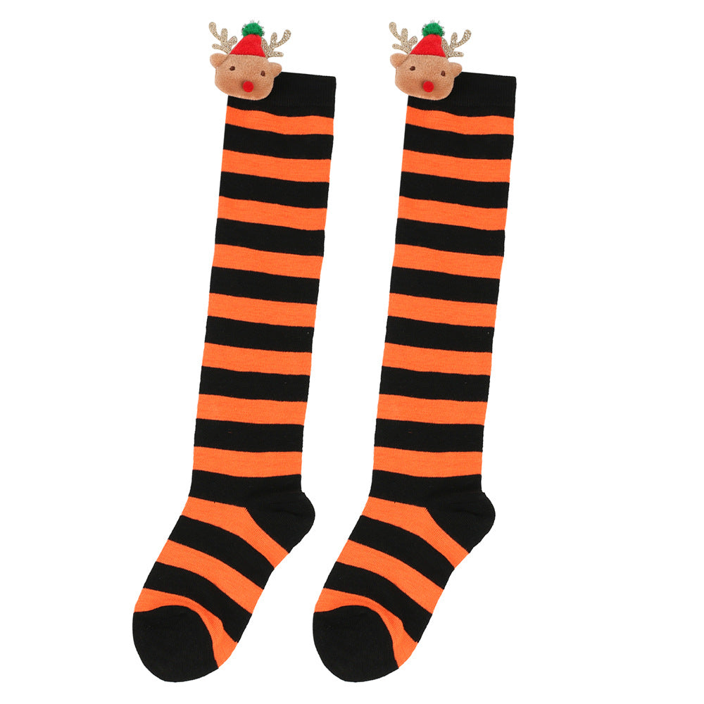 Children Christmas Stockings David's Deer Doll Medium And Large Children