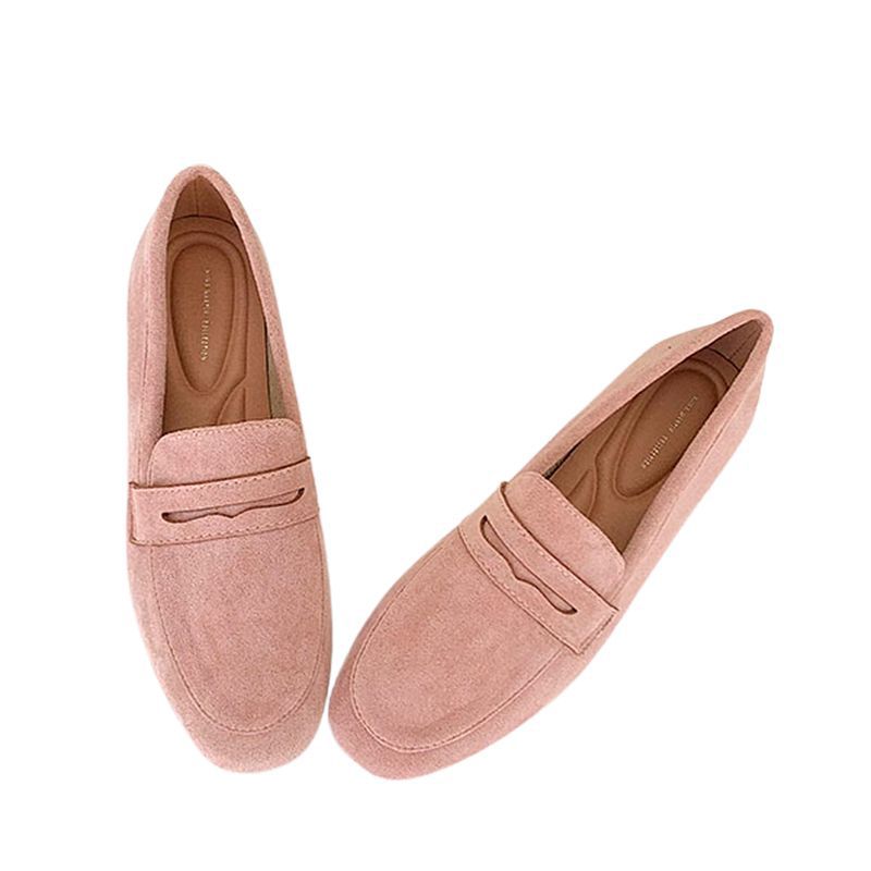 Flade Sko Matte Mode Behagelige Og Skridsikre Slip-on Loafers