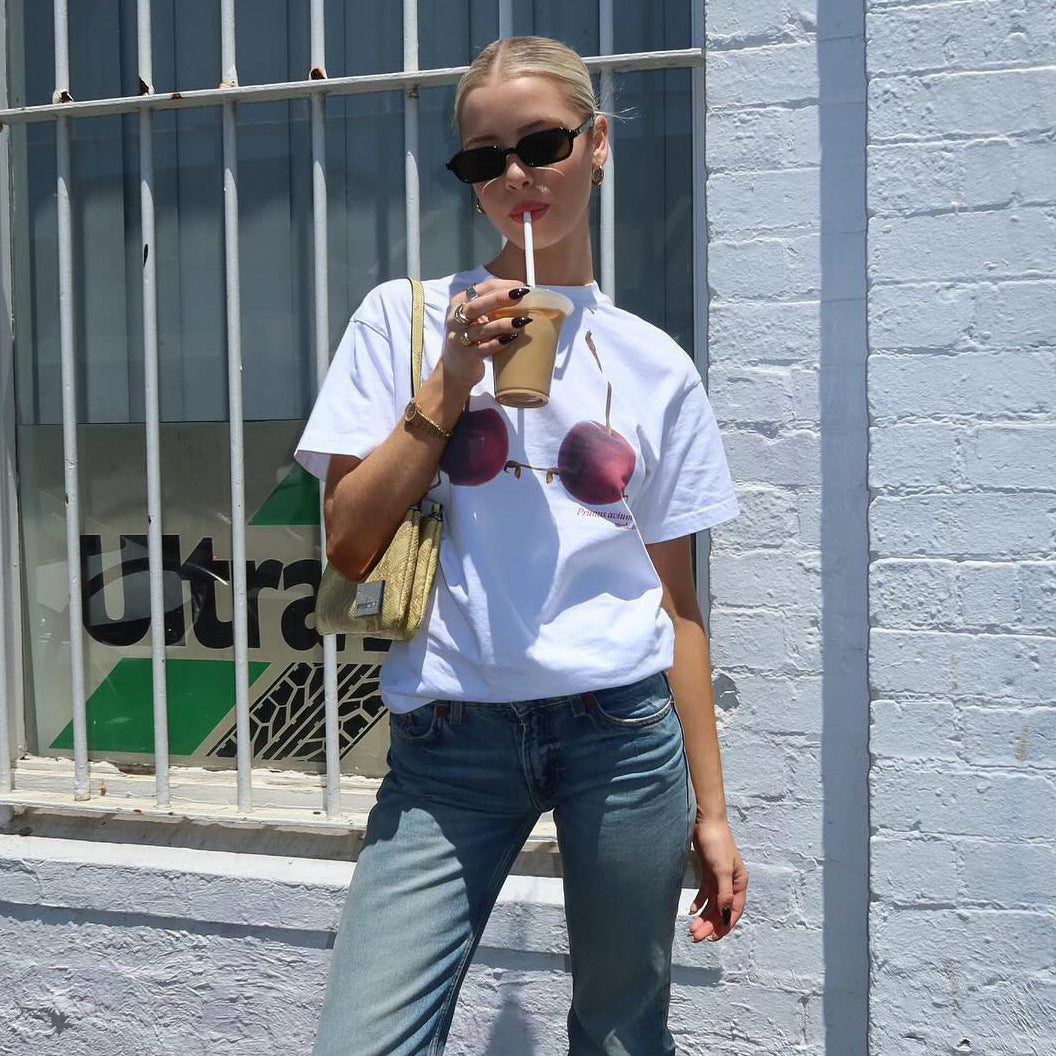 Women's Loose Short-sleeved T-shirt