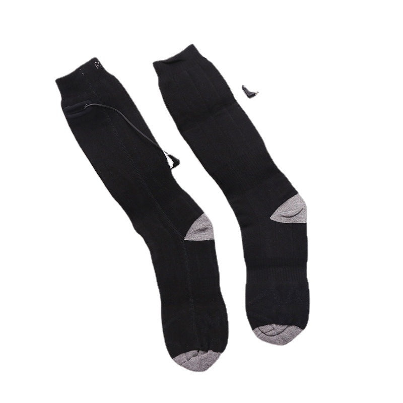 Men's And Women's USB Thermostat Electric Heating Thermal Socks