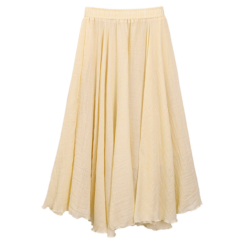 High Waist Slimming Loose Skirt
