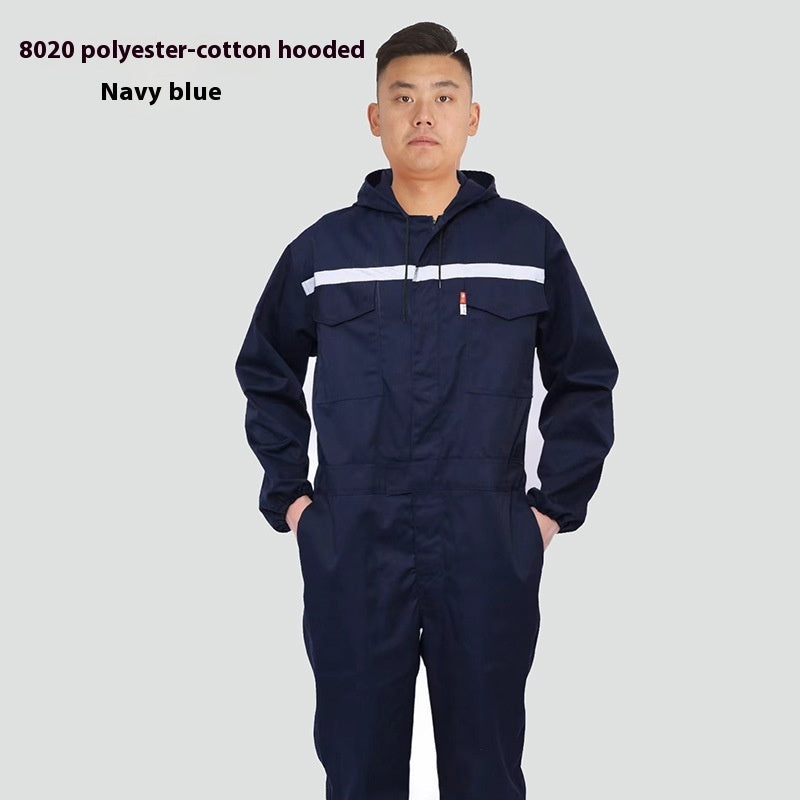 Jumpsuit Overalls Long Sleeve Antifouling Dustproof Tooling