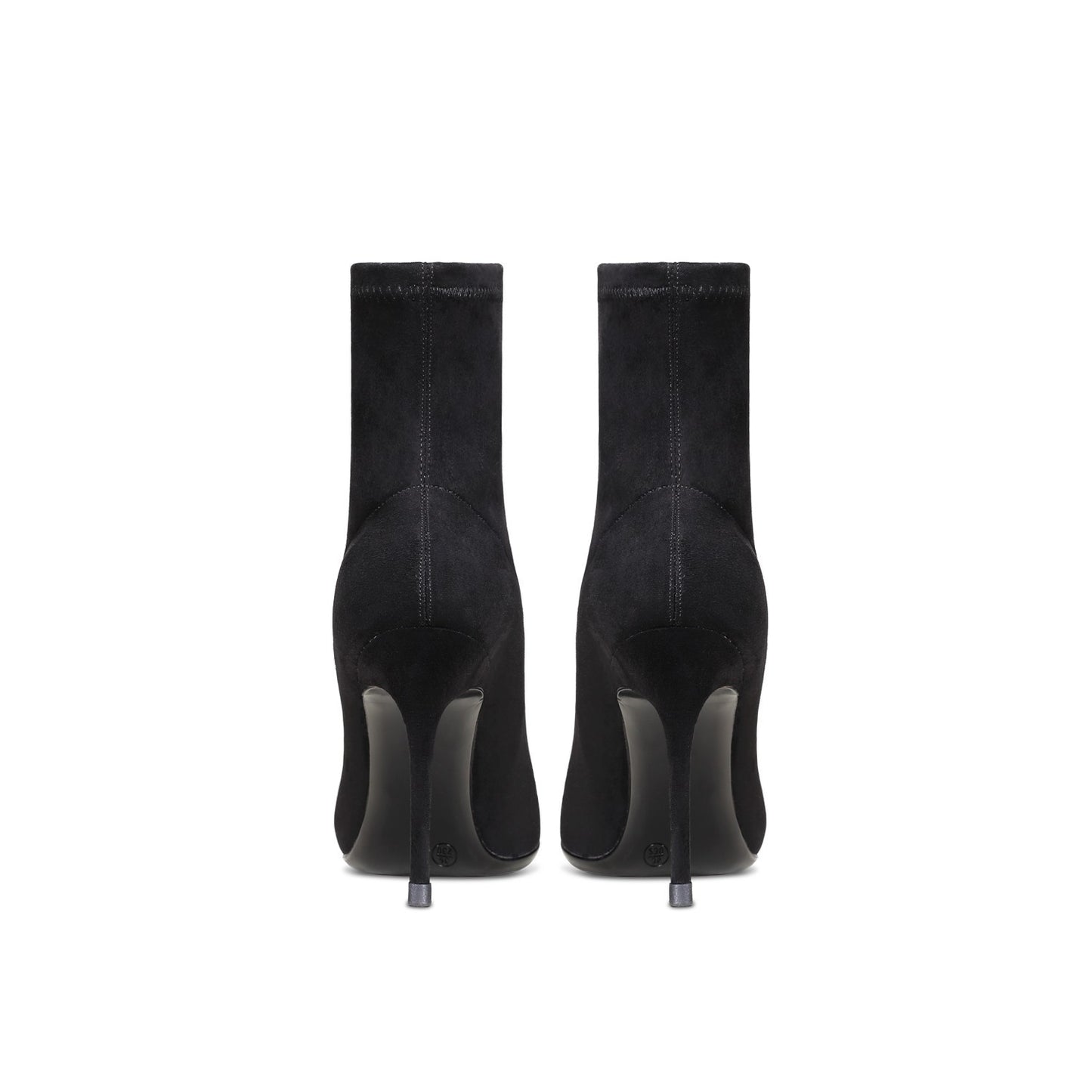 Women's Leather Suede Stretch High Heel Booties