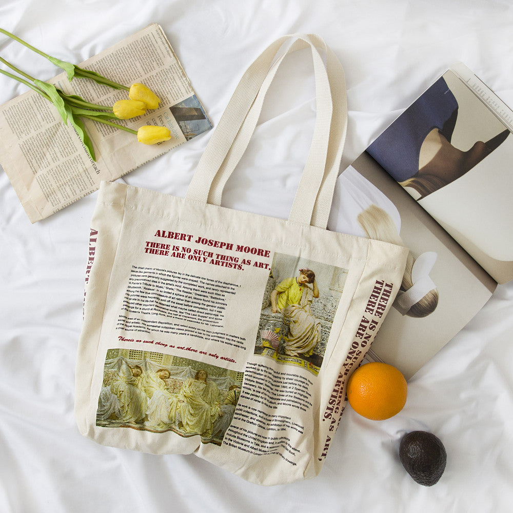 Women's Korean Style Messenger Canvas Bag
