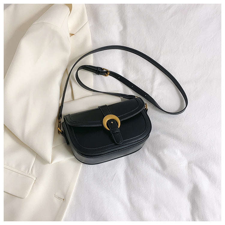 Women's Retro High-grade Fashion Crossbody Saddle Bag