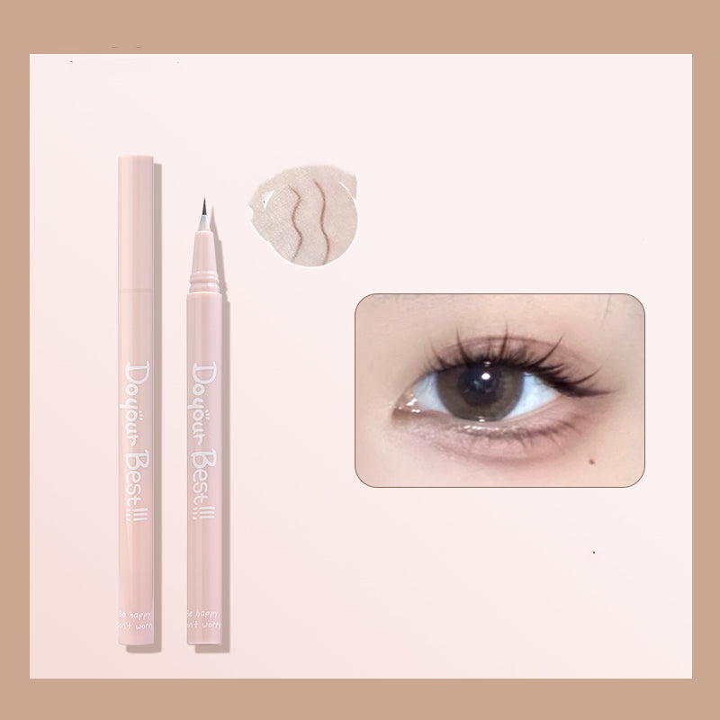 Lying Silkworm Shadows Down To Double Eyelids