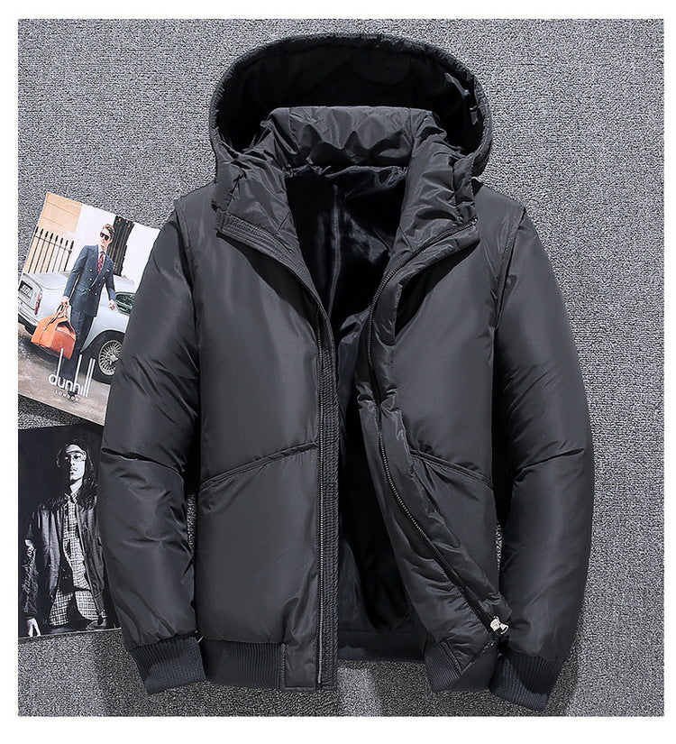 Men's Minimalist Winter Plush Thick Coat