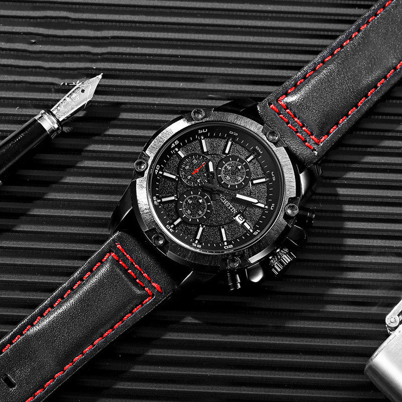 Watch Calendar Multi-Function Casual Men'S Waterproof Watch