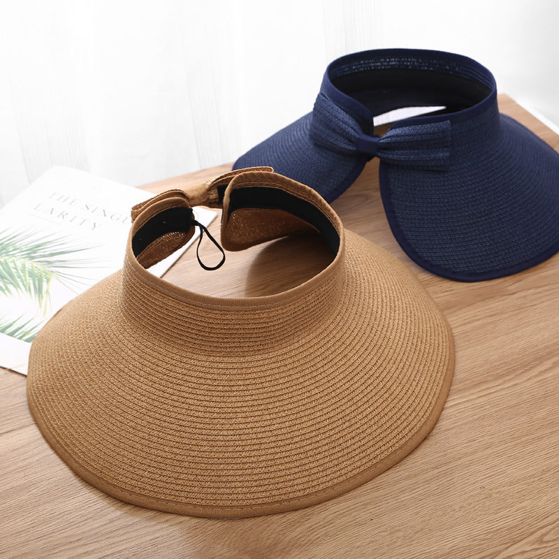 Summer Foldable Air Top Sun-proof Sun Portable Straw Hat