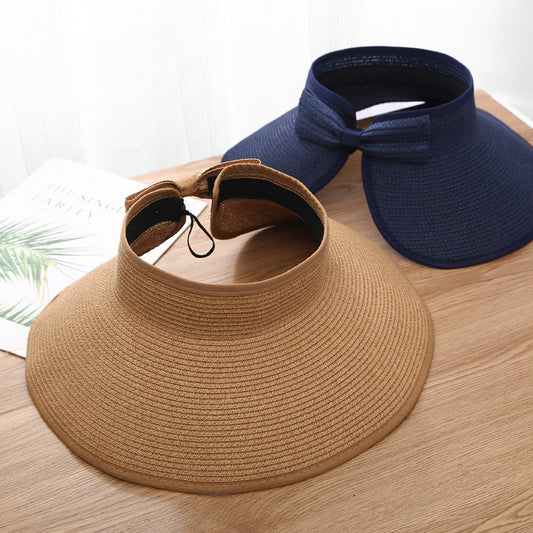 Summer Foldable Air Top Sun-proof Sun Portable Straw Hat