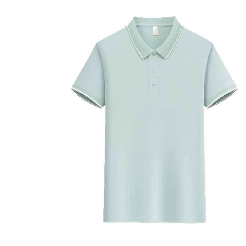 Antibacterial Ice-sensitive Lapel Polo Shirt