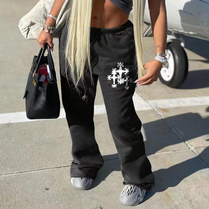 Street Spice Girls Modetrend Print Dame Sweatpants