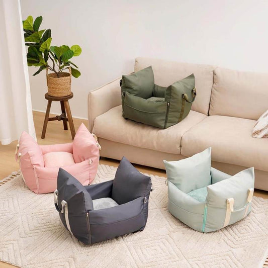 Car Kennel Waterproof Non-slip Stain Resistant Removable Pet Bag