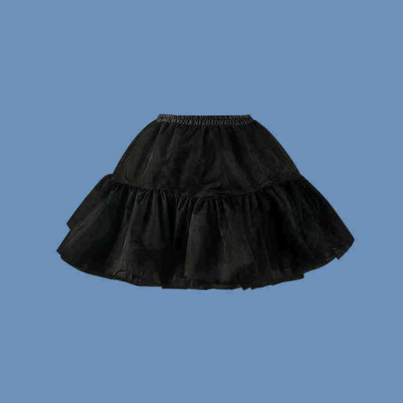 Short Four-layer Soft Veil Boneless Lolita Crinoline