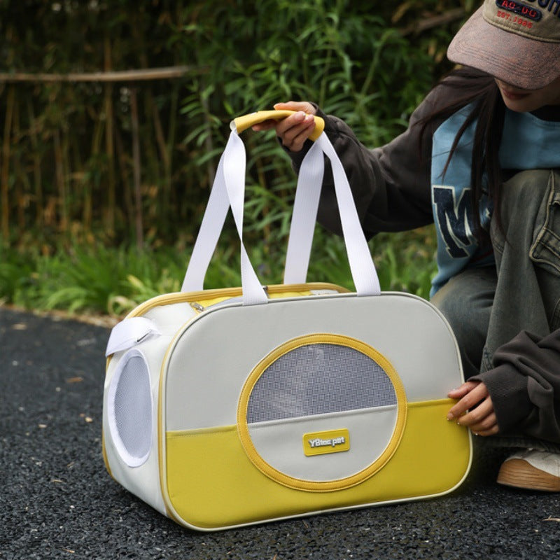Outdoor Portable Foldable Large Capacity Breathable Cat School Bag