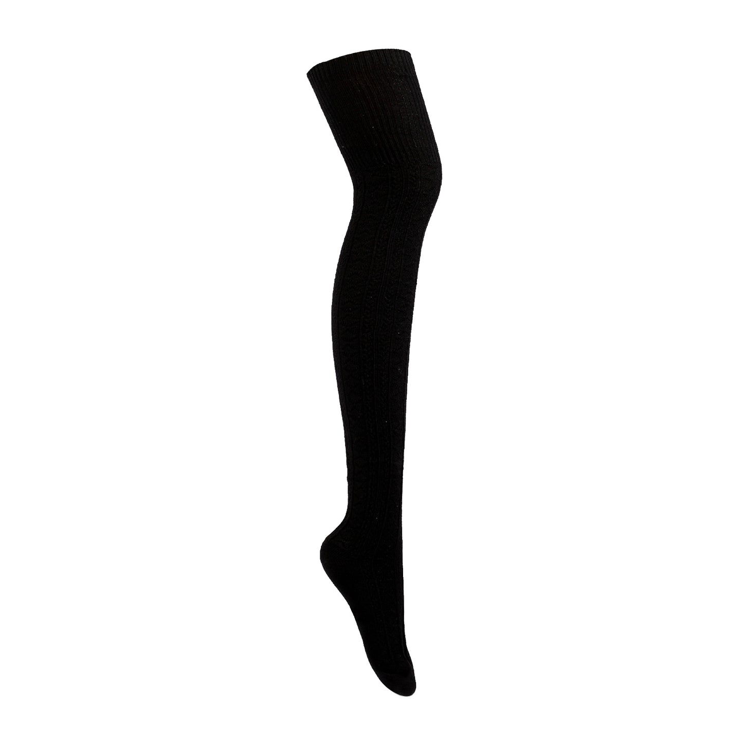 Fall Winter Japanese Long Twist Stockings Cotton Retro Student Thigh Socks