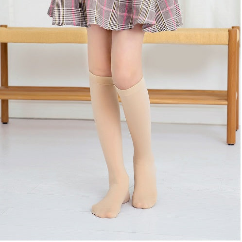 Children Stockings Over The Knee Velvet