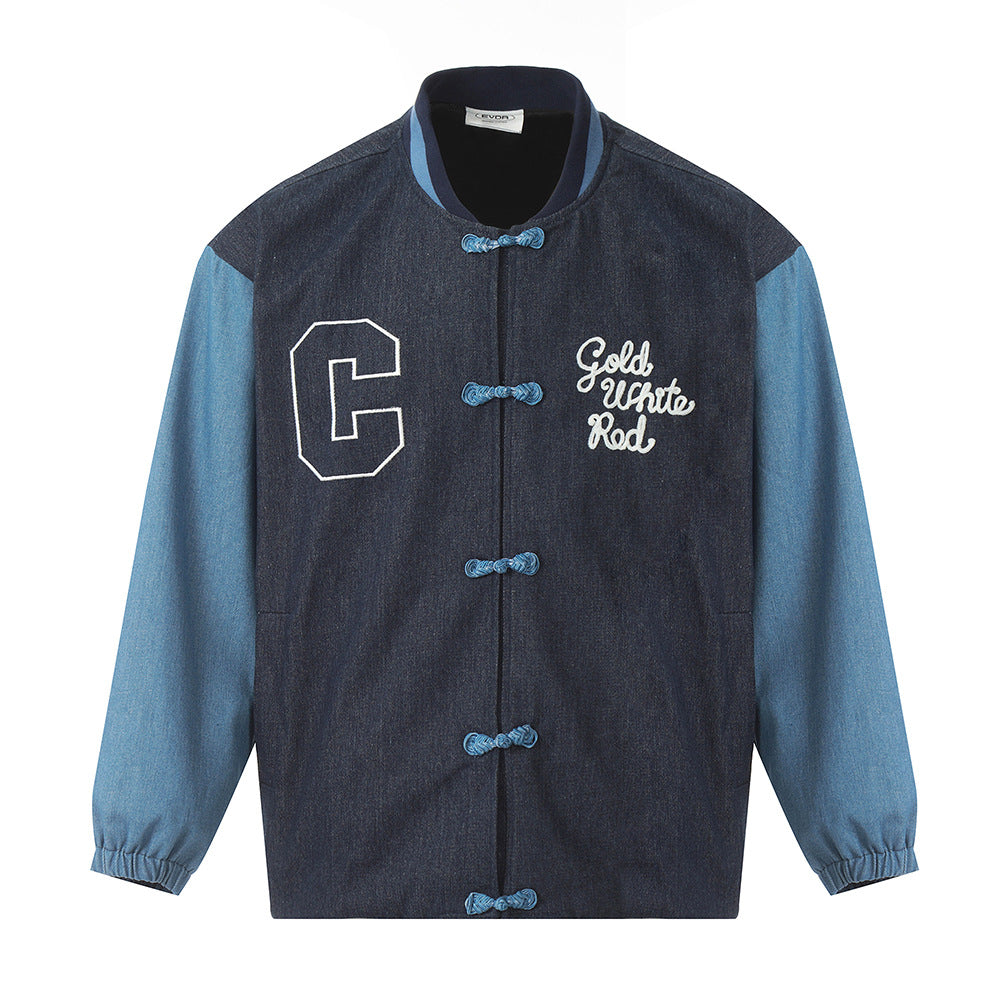 European And American Baseball Jacket Men