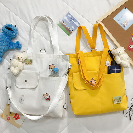 Three-pocket Large-capacity Student Tutoring Bag