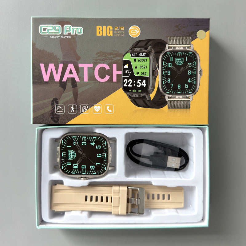 New Bluetooth Calling Health Monitoring Heart Rate Sport Smart Watch
