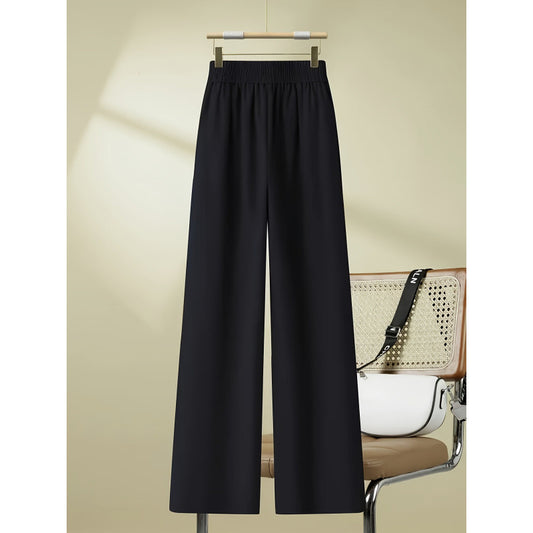 Straight-leg Wide-leg Pants For Autumn And Summer