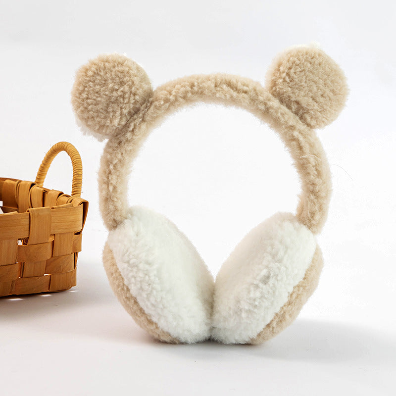 Warm Women's Cute Ear Protection Plush Antifreeze Earmuffs