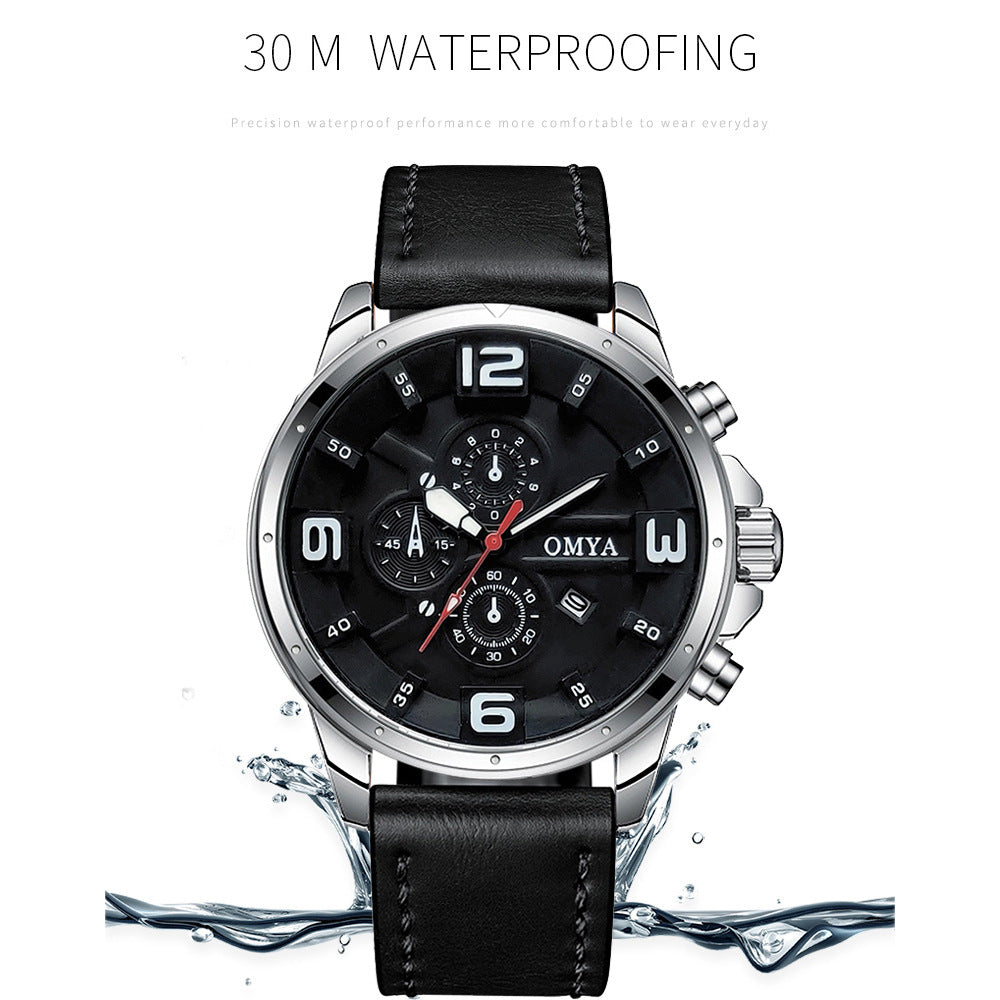 Fashion Waterproof Men's Watch Quartz