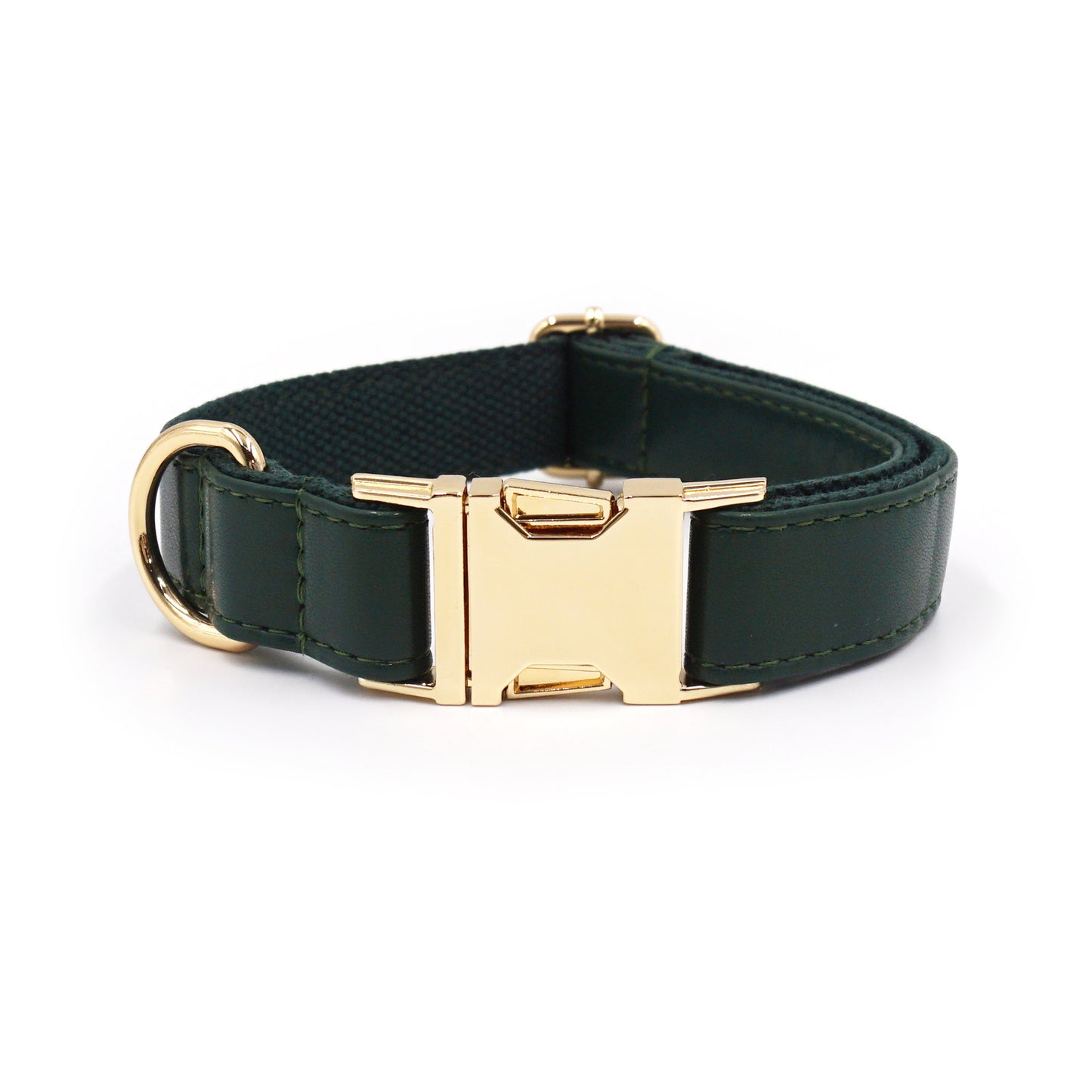 Simple Color Blocking Household Velvet Pet Collar