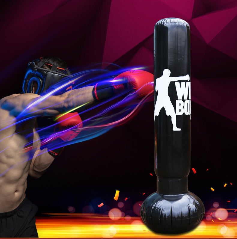 New Children Inflatable Boxing Column Fitness Sandbag Thick PVC Vent Wholesale