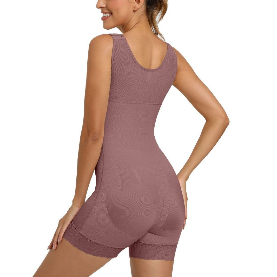 Reinforced Breasted One-piece Corset High Elastic