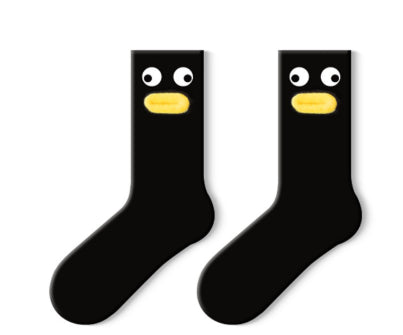 Ugly And Cute Fun Socks Mid Tube Stockings Cute