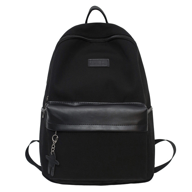 Large Capacity Color Blocking Student Bag