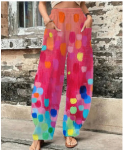 Halloween Casual Double Pocket Trousers