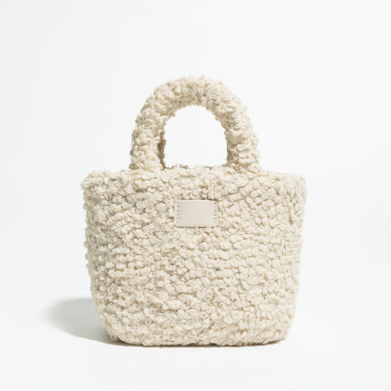 Women's Lamb Wool Small Square Bag