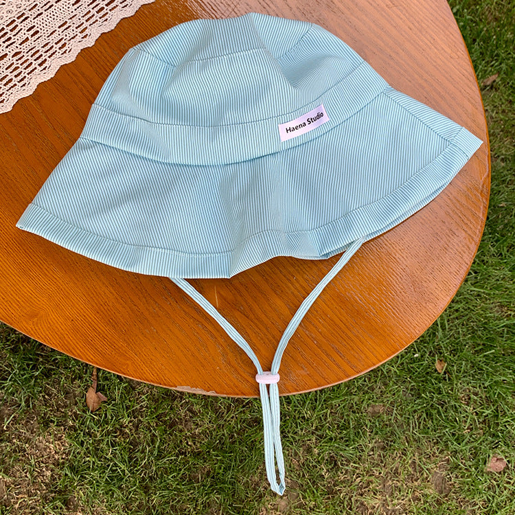Mint Sweetheart Sun-shade Fisherman Hat Female Big Head Circumference